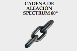 Cadena de acero grado 80 para izaje